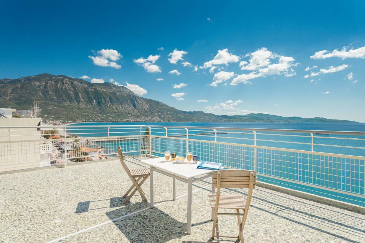 Seafront Penthouse Leo Leilighet Kalamáta Eksteriør bilde